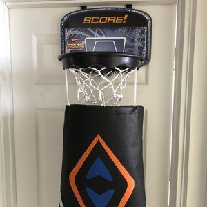 EUC hamper hoops laundry bag